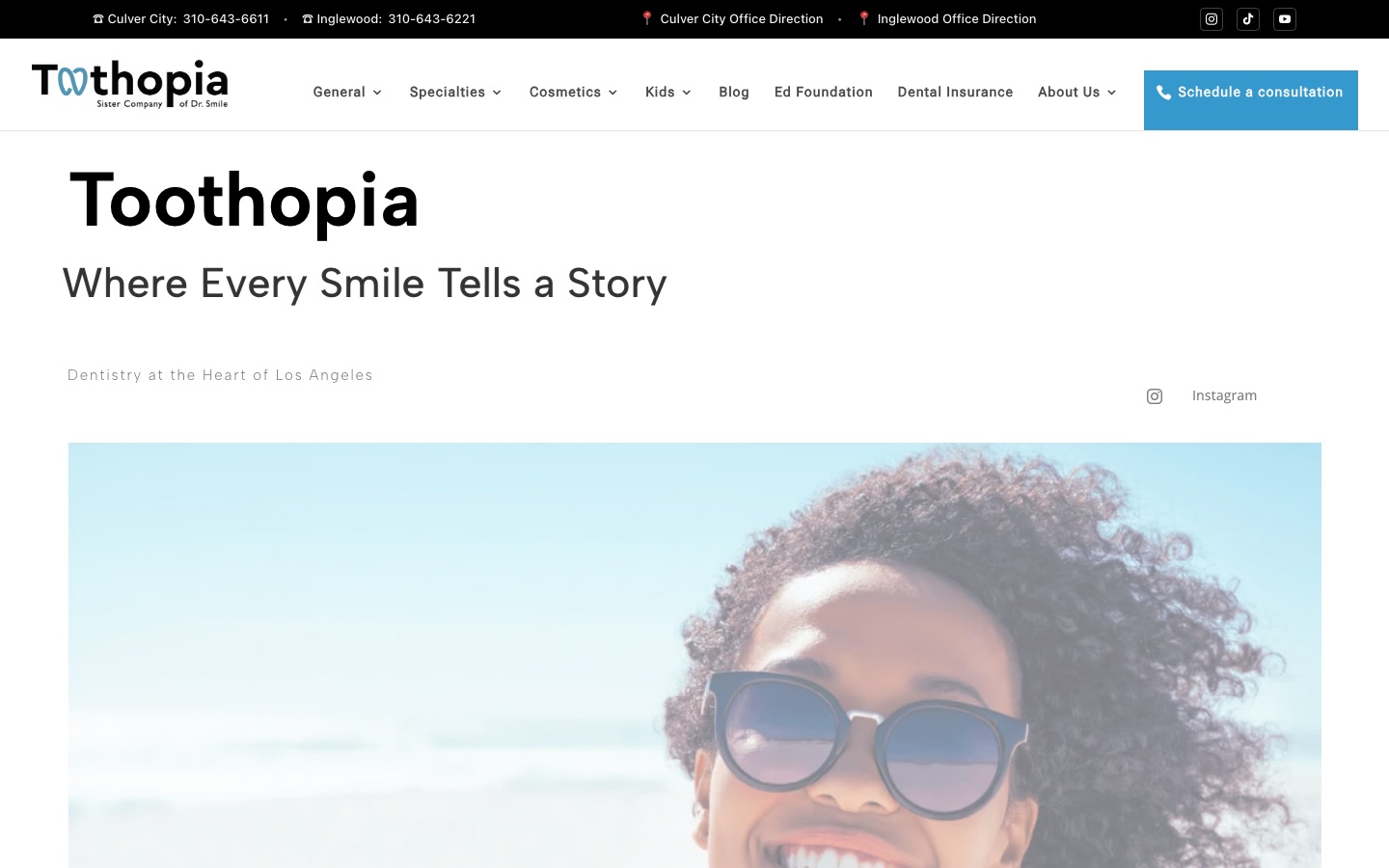 Toothopia website