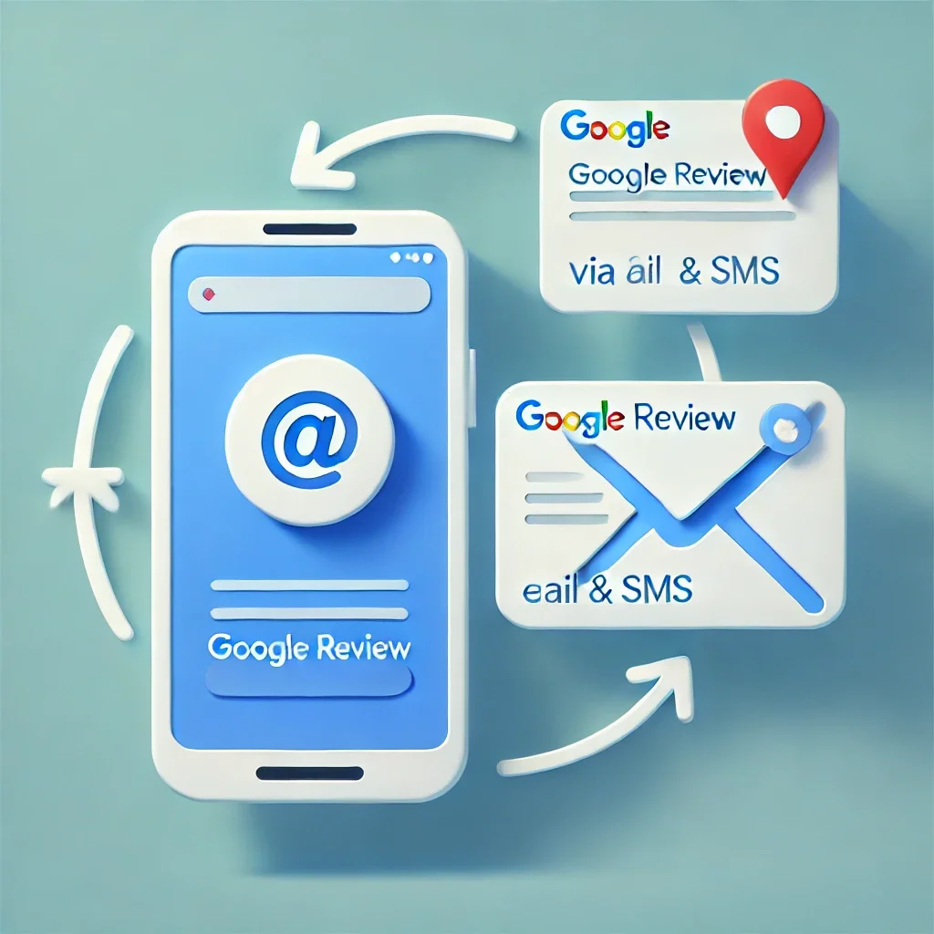 Share Your Google Review Link via Email and SMS