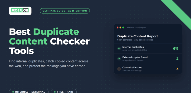 Best duplicate content checkers