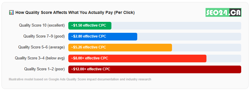 How Quality Score Affects What You Actually Pay (Per Click)