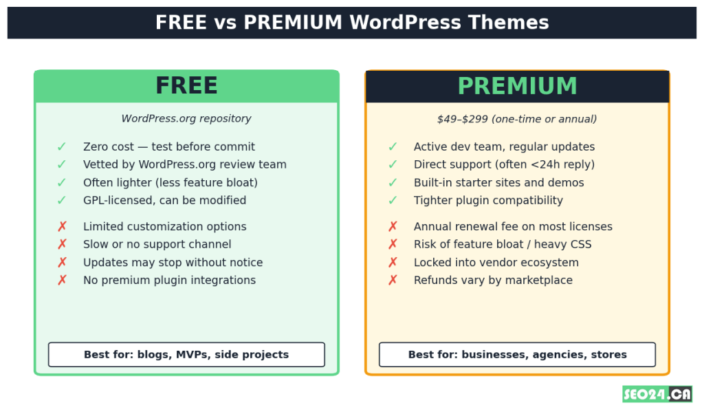 How to Choose a WordPress Theme 25 Free and premium WordPress themes