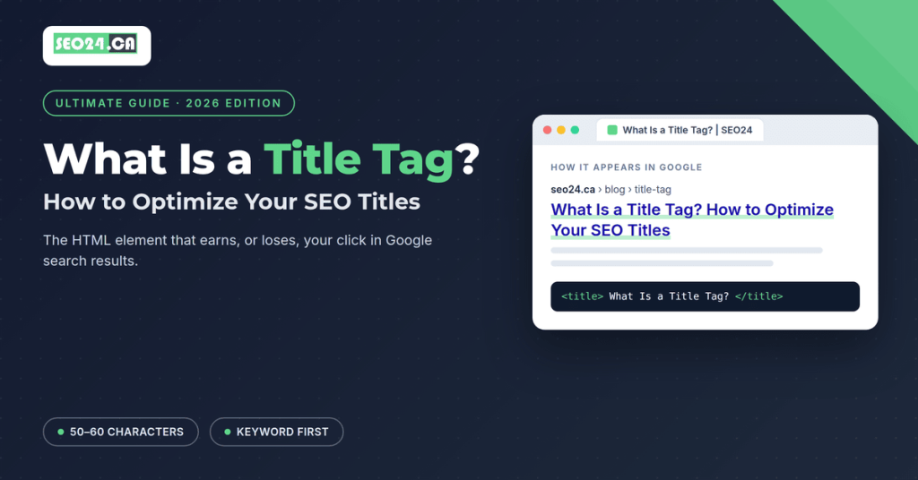 What is a title tag