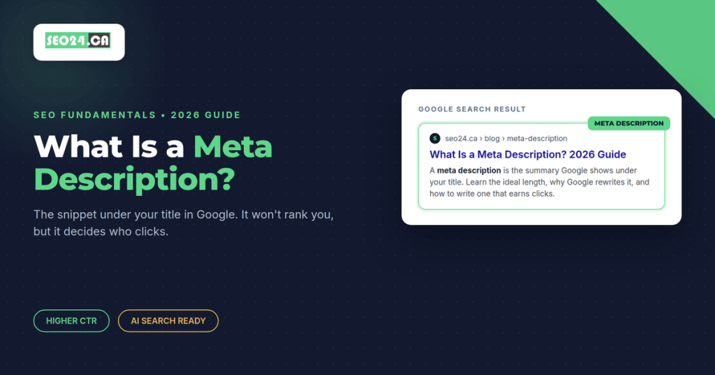 what is meta desctiption
